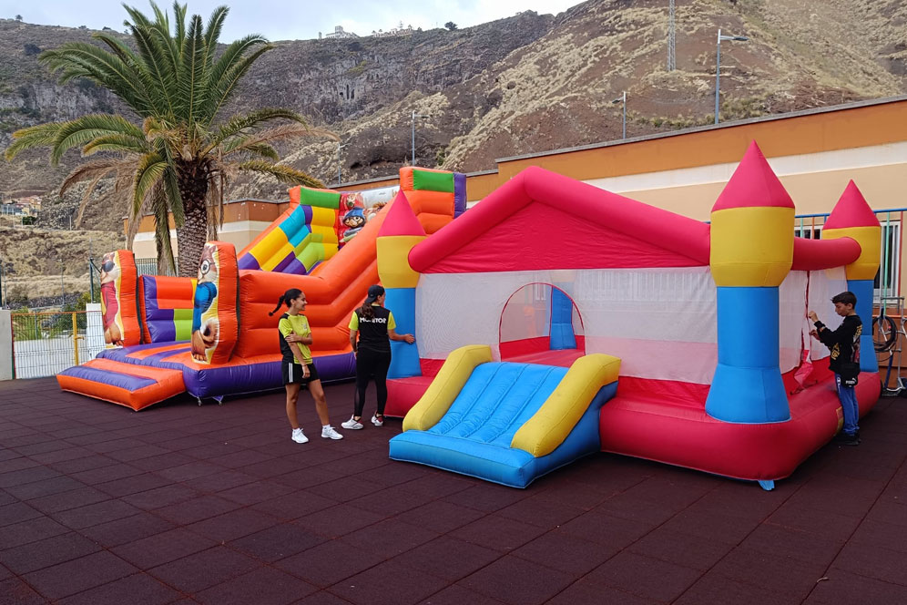 Alquiler de castillos hinchables en La Palma